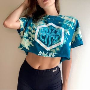 ❗️SOLD❗️Charlotte Hornets Buzz City Crop
